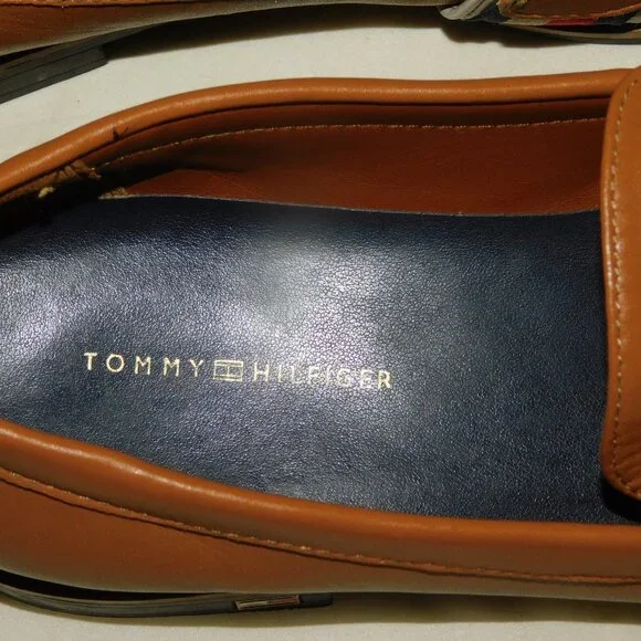 Tommy Hilfiger Karvel Leather Penny Loafers Size 8M - Picture 7 of 9